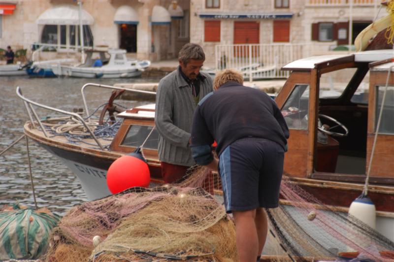 Fishermen, Hvar, Croatia