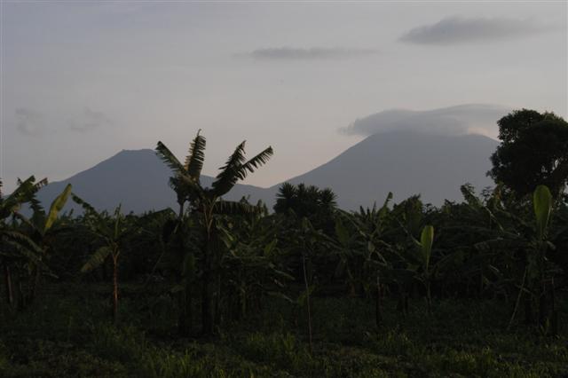 Sabyinyo and Gahinga Volcanoes, Rwanda