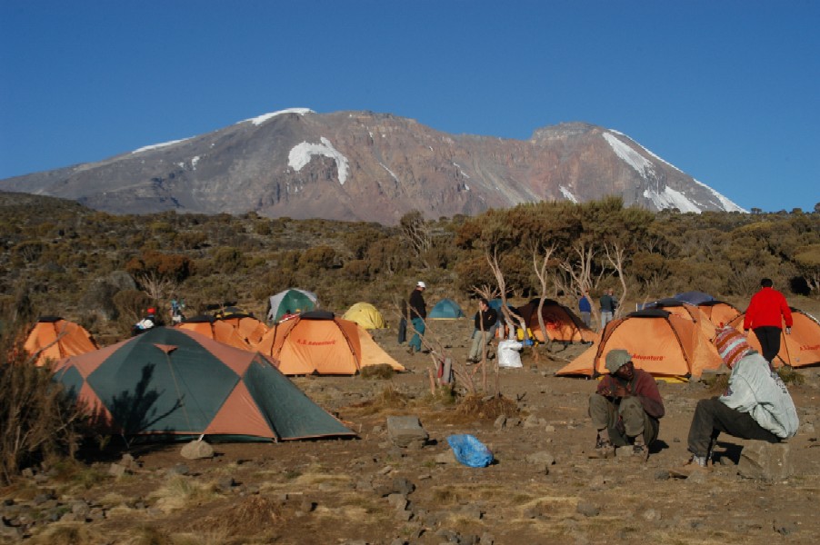 Climbing Kilimanjaro, Tanzania