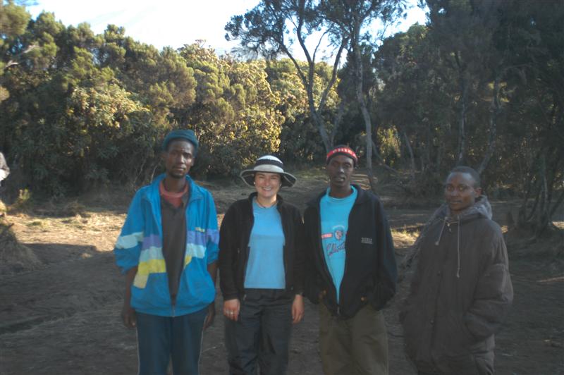 Climbing Kilimanjaro, Tanzania