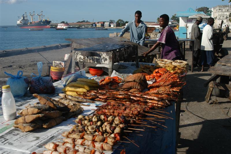 Занзибар морепродукты