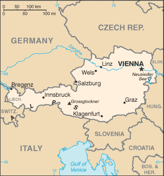 Austria Map