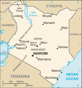 Kenya Map