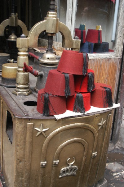 Fez Hats, Khan el Khalili Area, Cairo