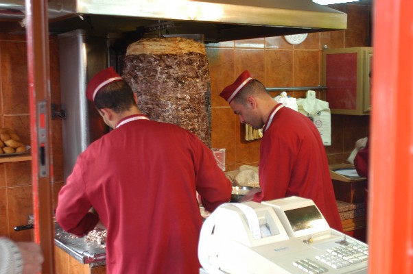 Schwarma Stand, Amman, Jordan