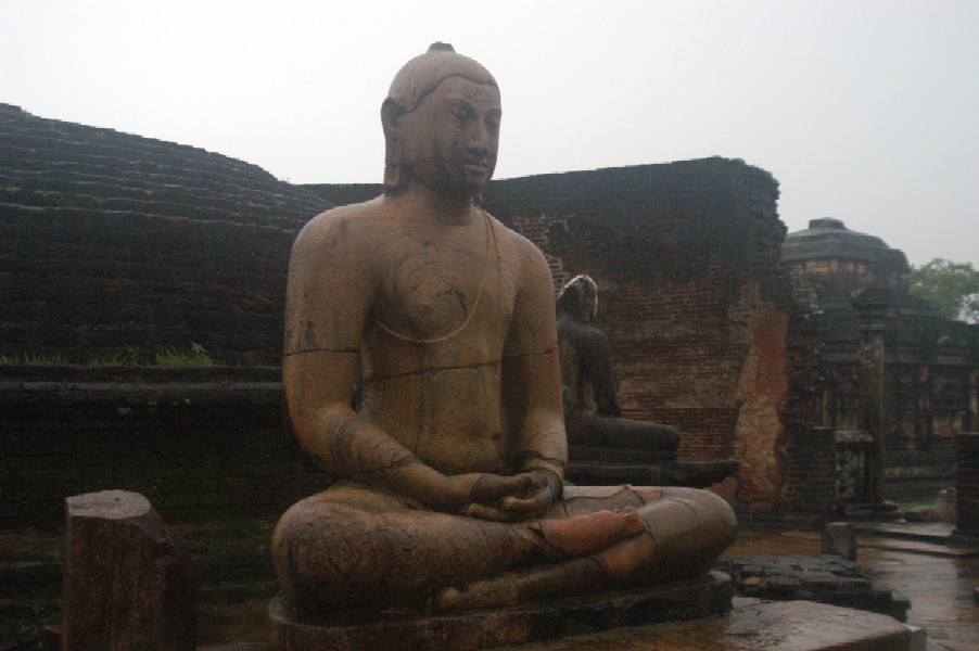 Inside the Quadrangle, Polonnaruwa, Sri Lanka