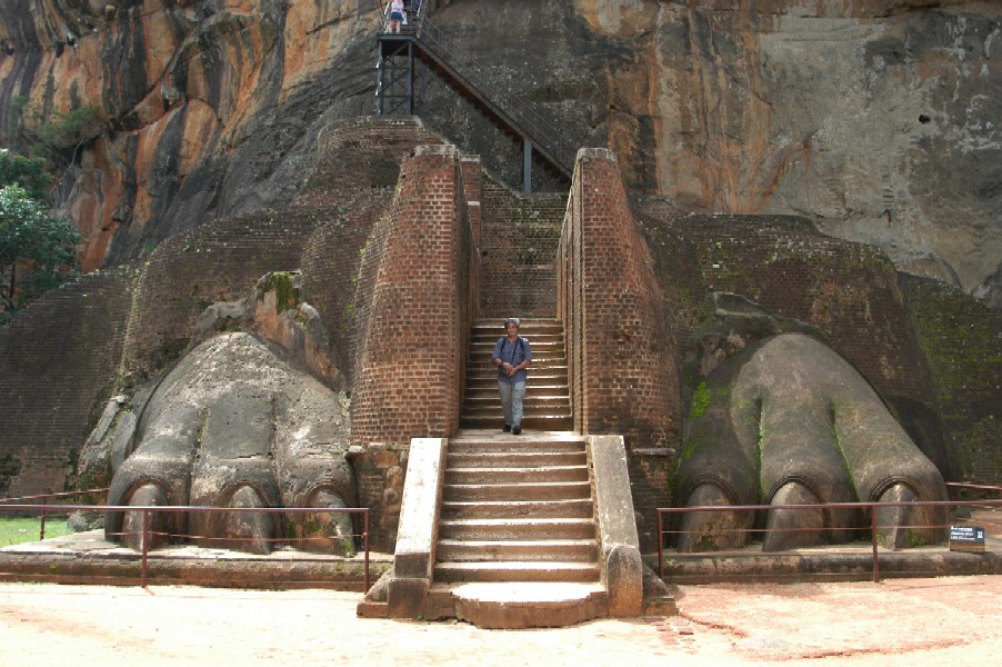 Lion's Feet, Sigiriya, Sri Lanka