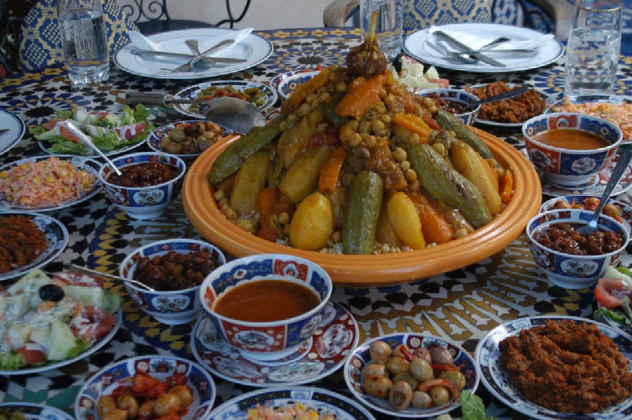 Cooking, Fes, Morocco